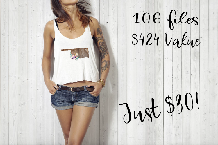 50 States Rustic Blank Files For Sublimation