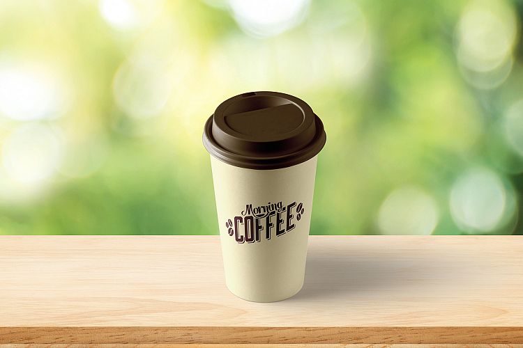 Paper Coffee Cup Mockup