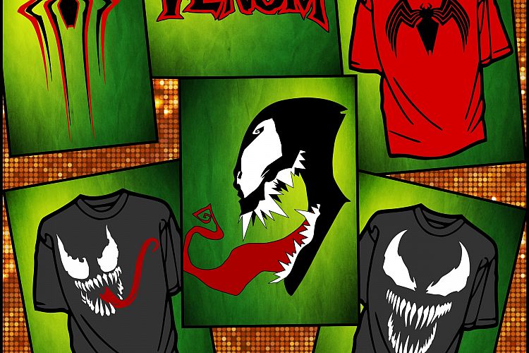 Venom svg files - Layered Venom design files