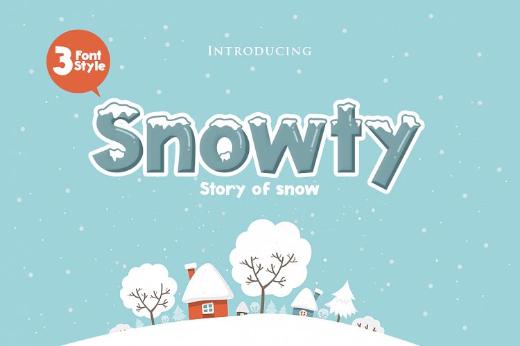Snowty 3 Font