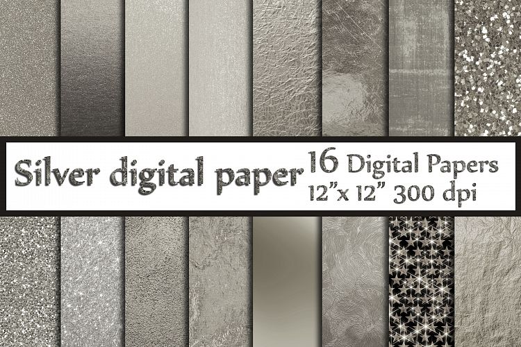 Silver Digital Paper