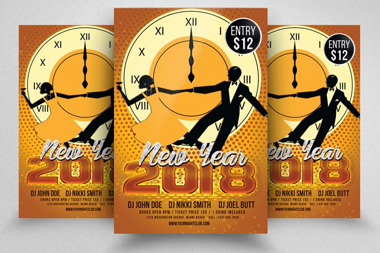 New Year Party Flyer