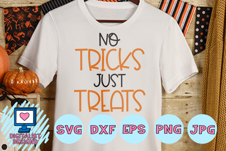 halloween, no tricks just treats, halloween svg