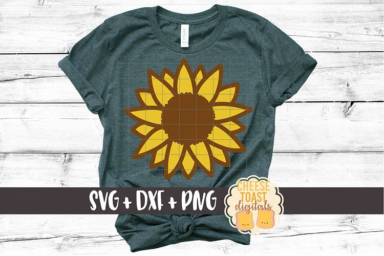 Download Sunflower - Summer Flower SVG PNG DXF Cut Files
