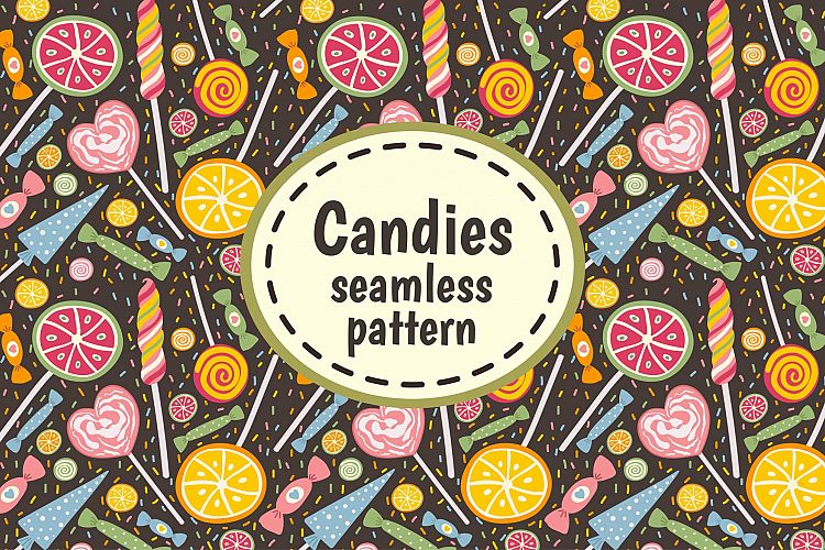 Candies and Sweets: pattern example image 1