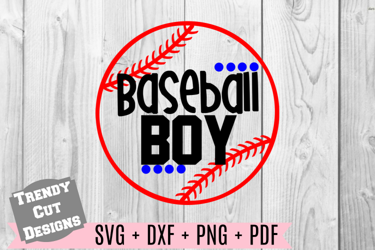 Baseball Boy SVG