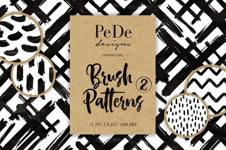 15 Brush Patterns, set II