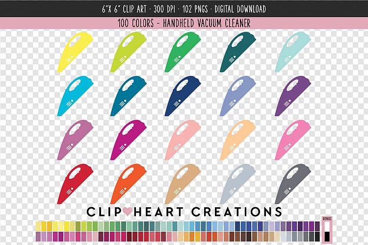 Handheld Vacuum Cleaner Clip Art - 100 Clip Art Graphics