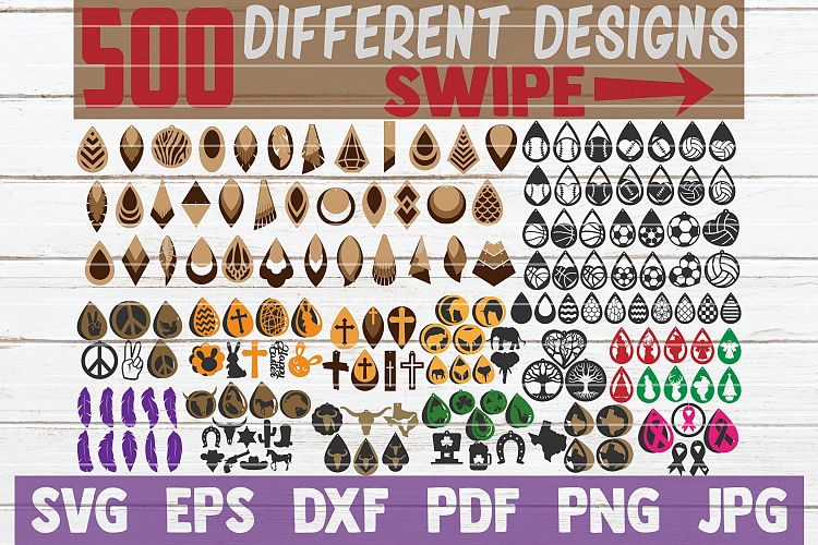 Download HUGE Earring SVG Bundle | SVG Cut Files | commercial use ...