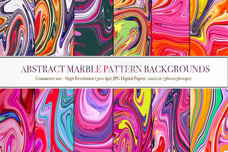 Abstract Marble Pattern Backgrounds - P2