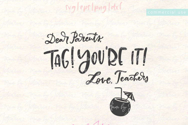 Tag You’re It Teacher 