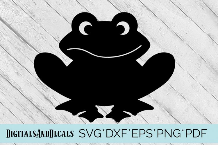 Frog SVG / Toad SVG Design Cutting File 