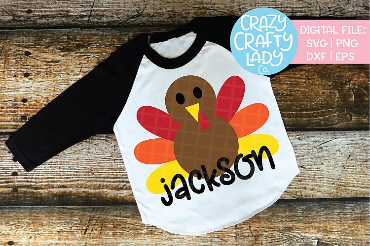 Turkey SVG DXF EPS PNG Cut File