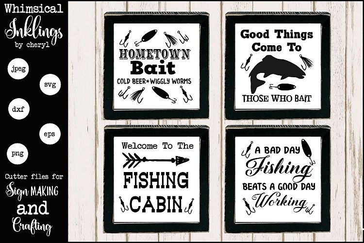 All About Fishing SVG Set