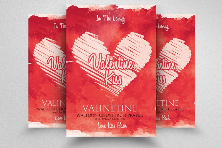 Valentines Day Flyer Template