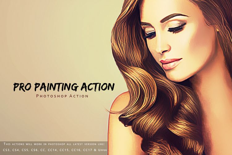 Pro Painting Photoshop Action