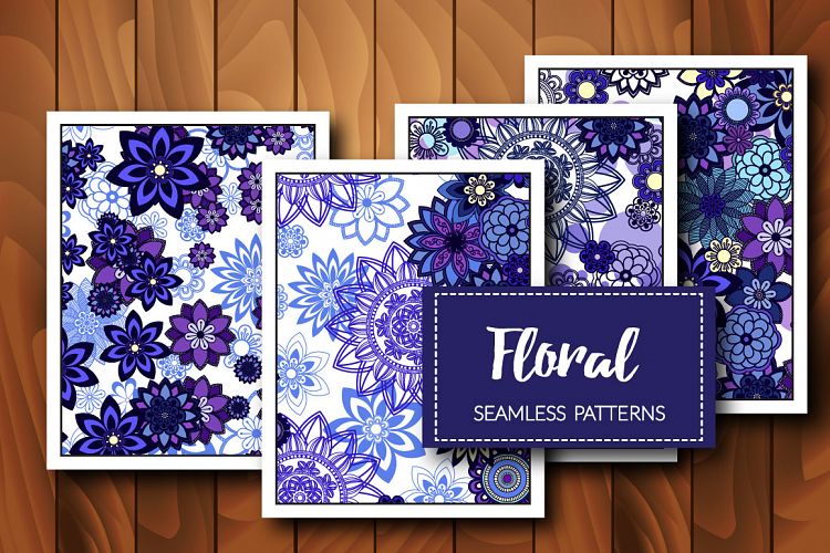 Floral Seamless Patterns