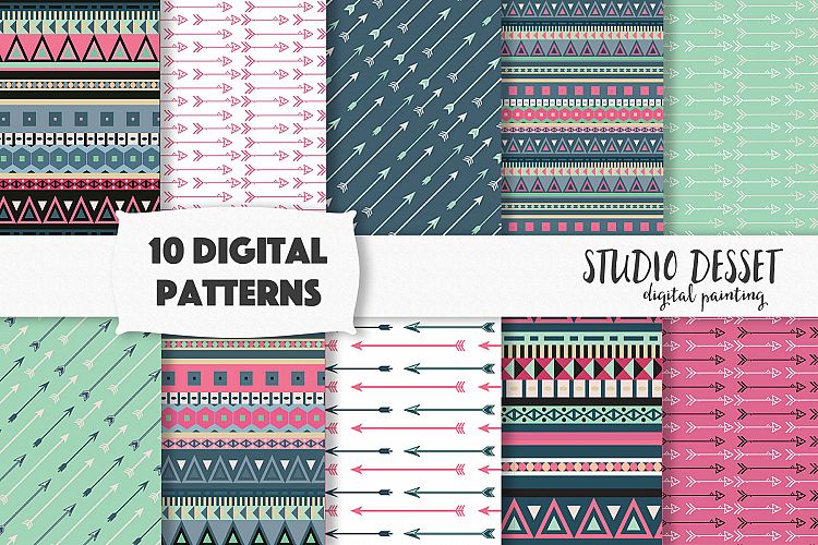 Tribal Patterns - Boho Backgrounds