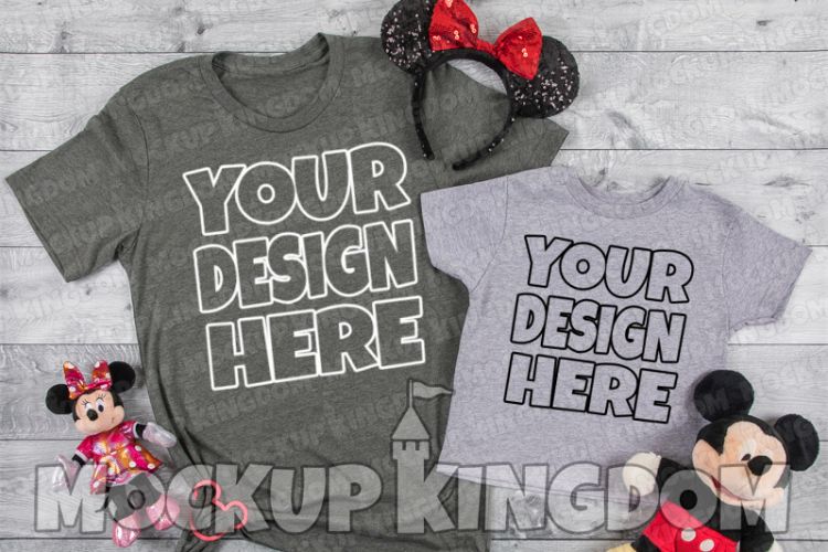 Mommy and Me Mockup, Crew Neck Mockup, Parent Child Mockup