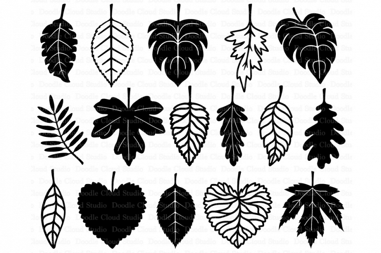  Leaf SVG, Leaves SVG Files . Nature svg, Tropical Leaves.