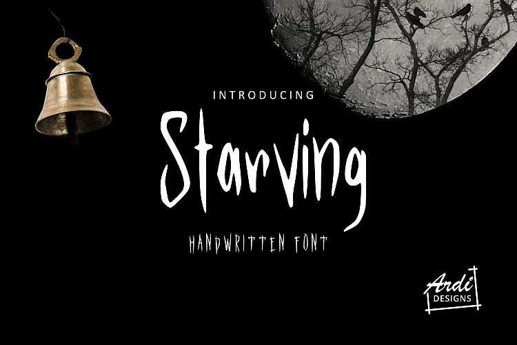 Starving Font