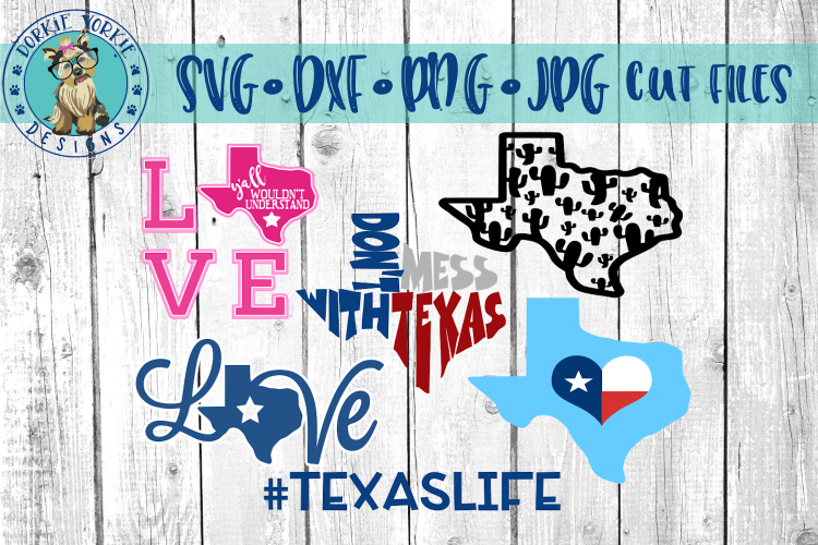 #TexasLife Bundle -  6 SVG cut files! 