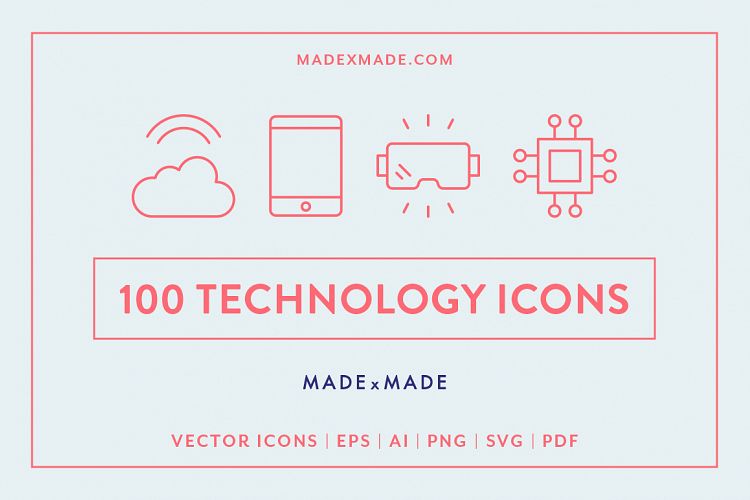 Line Icons - Technology