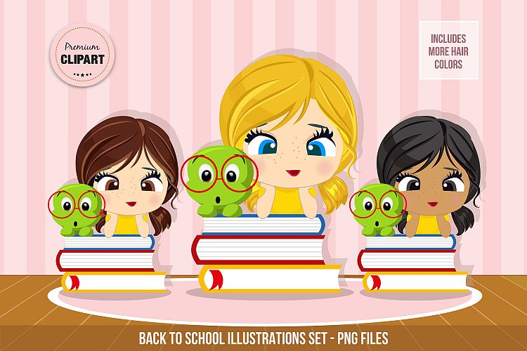 Back to school graphics, Back to school images, School girl