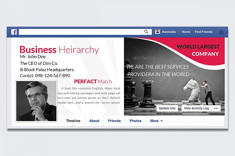 Business Strategy Facebook Timeline Cover