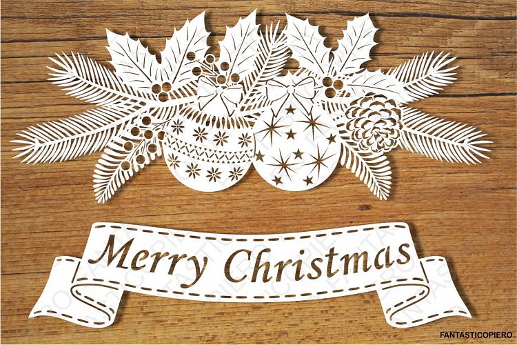 Christmas Decoration 1 SVG files.