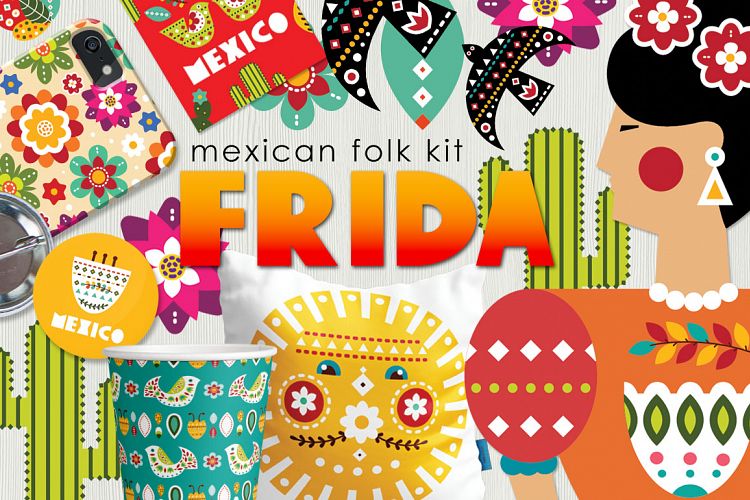 Frida - Mexican folk kit
