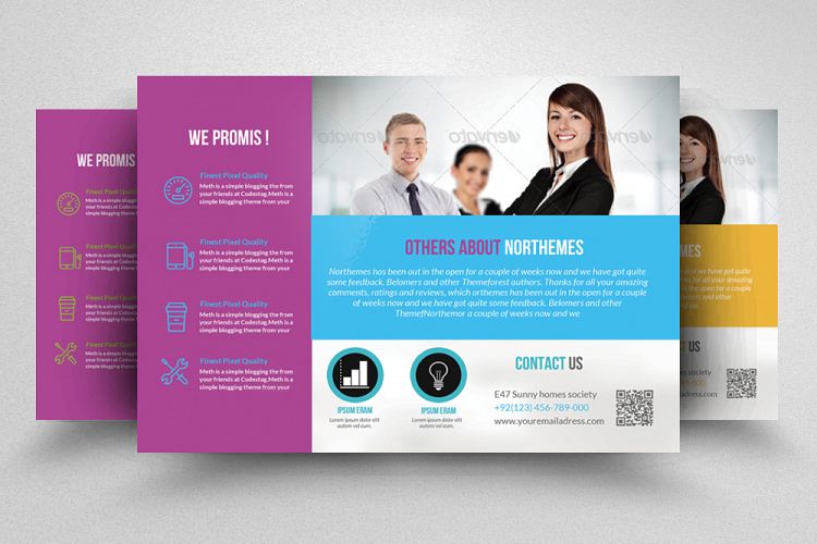 Horizontal Business Flyer