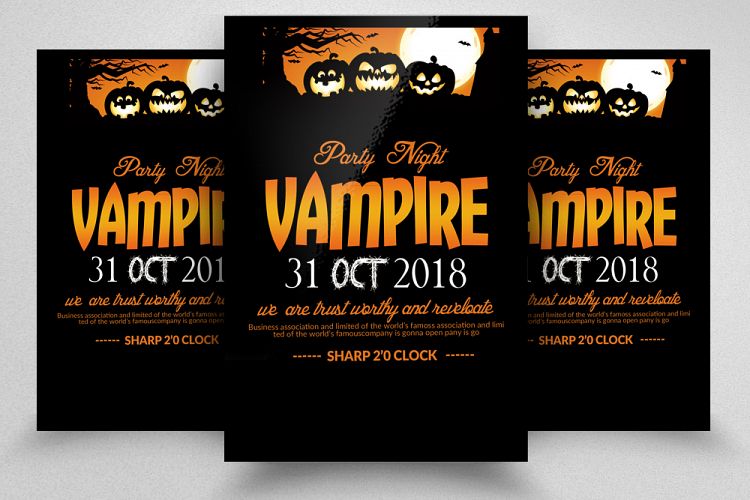 Halloween Night Flyer