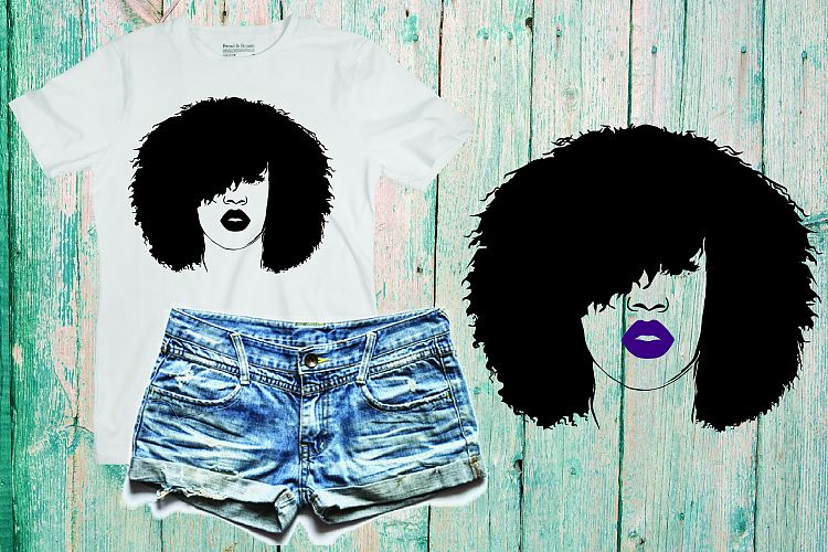 Black woman svg Natural Hair Svg Afro svg,black woman 391SV