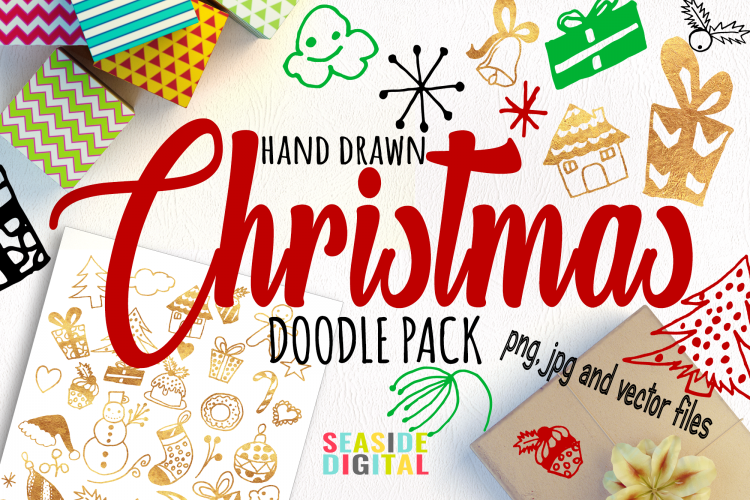 Hand Drawn Christmas Doodles