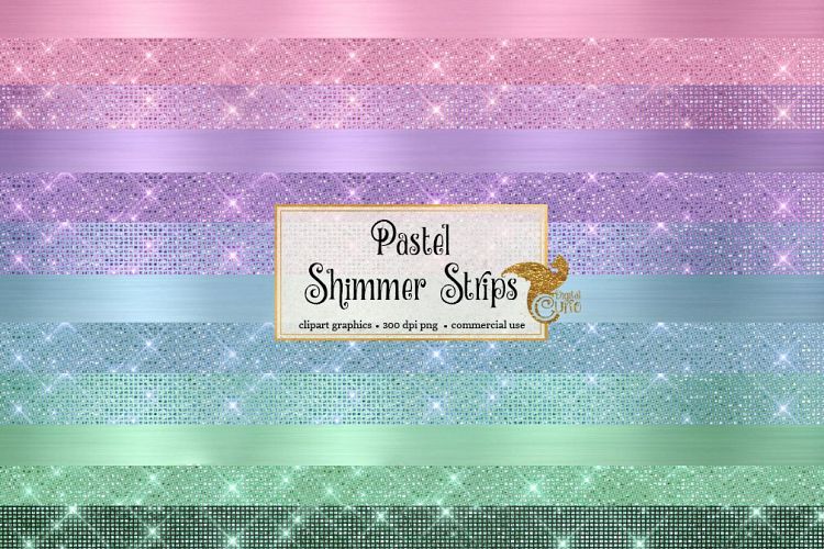 Pastel Shimmer Strips