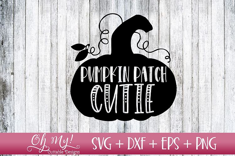 Pumpkin Patch Cutie - SVG DXF EPS PNG