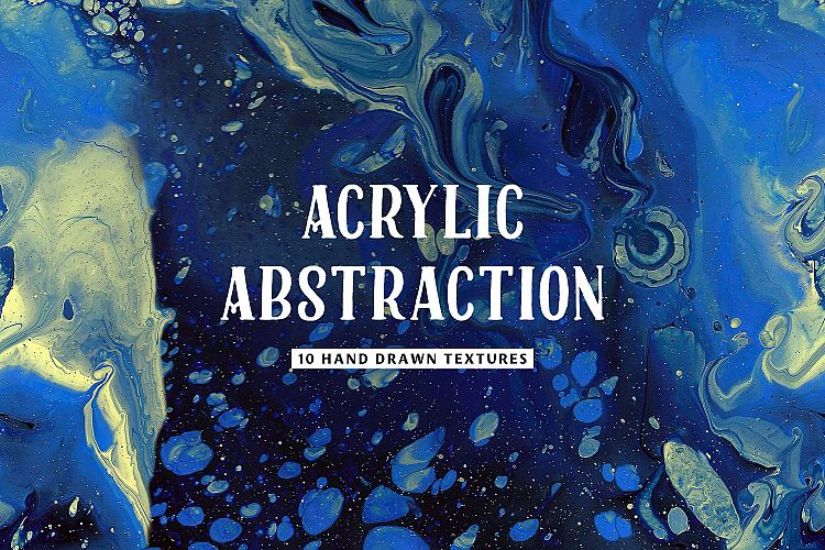 Acrylic Abstraction Textures