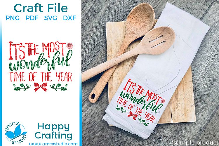 Its the most wonderful time of the year, Christmas SVG