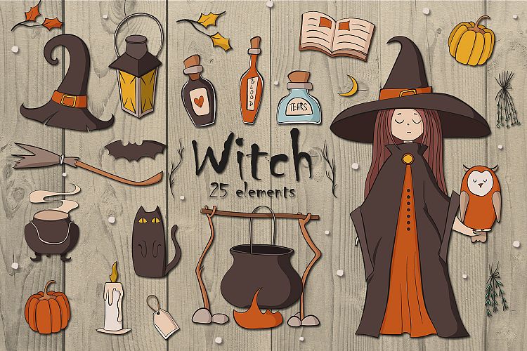 Witch Hat Clipart