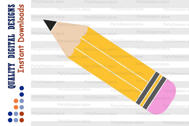 Pencil SVG School svg 100 days of school SVG Education Svg