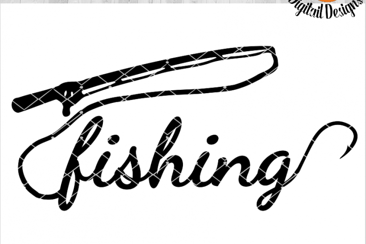 Fishing SVG - png - eps - dxf - ai - fcm - Fish SVG - Silhouette