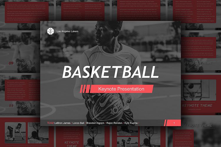 Basketball Keynote Template