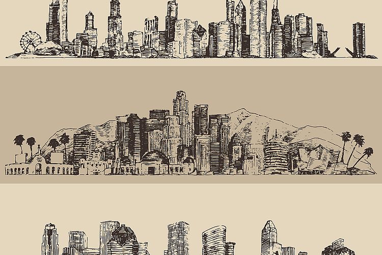 Chicago, Los Angeles, Houston