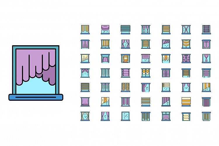 Curtains Clipart Image 21