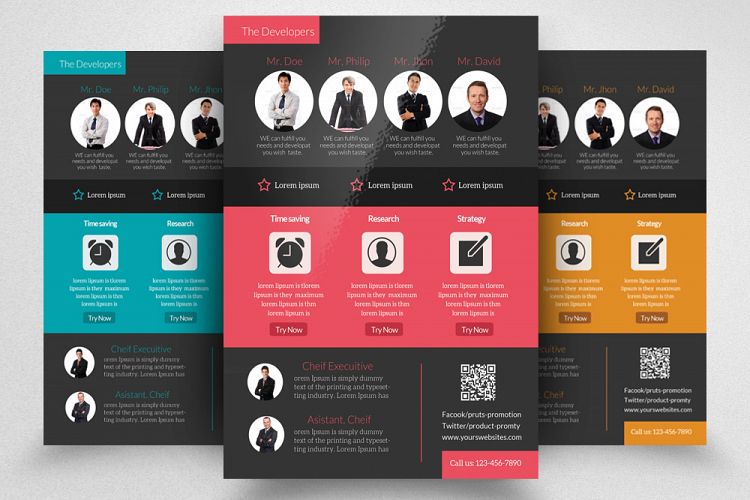 Employment Agency Business Flyer