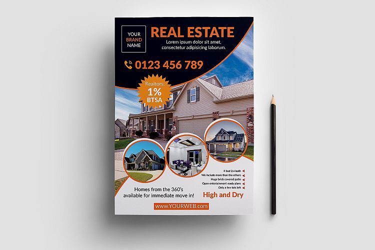 Real Estate Flyer Template