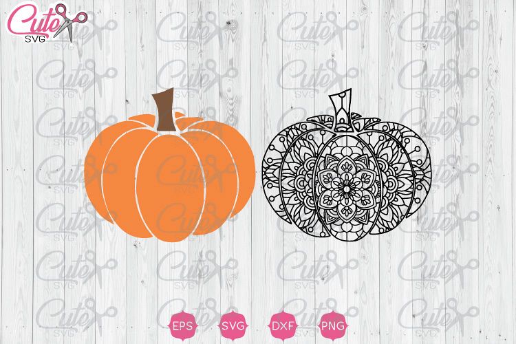 Mandala Pumpkin SVG, Pumpkin svg, Halloween svg, dxf,eps,png
