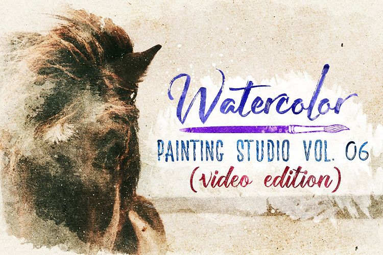 Watercolor Painting Studio Vol. 06
