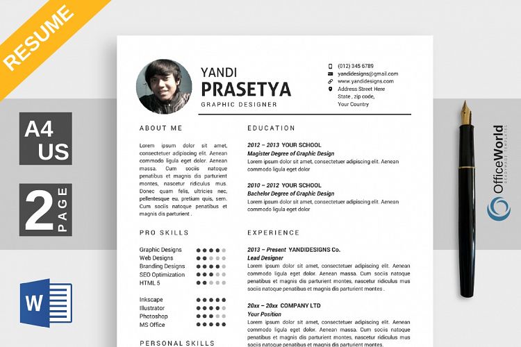 Elegance Resume / CV